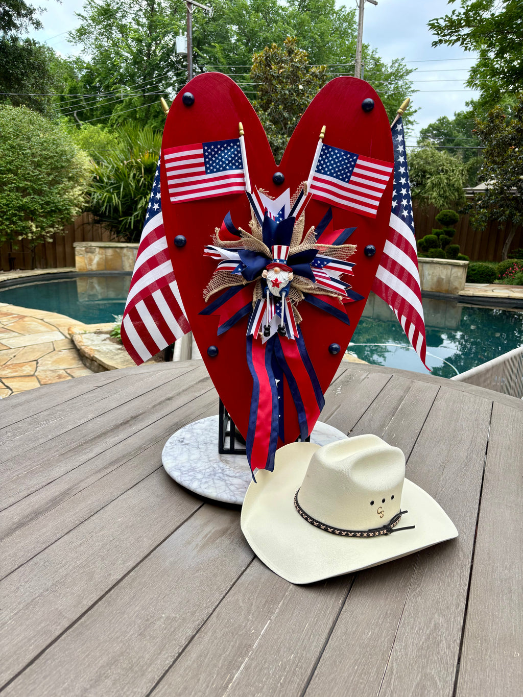 Love the USA Heart